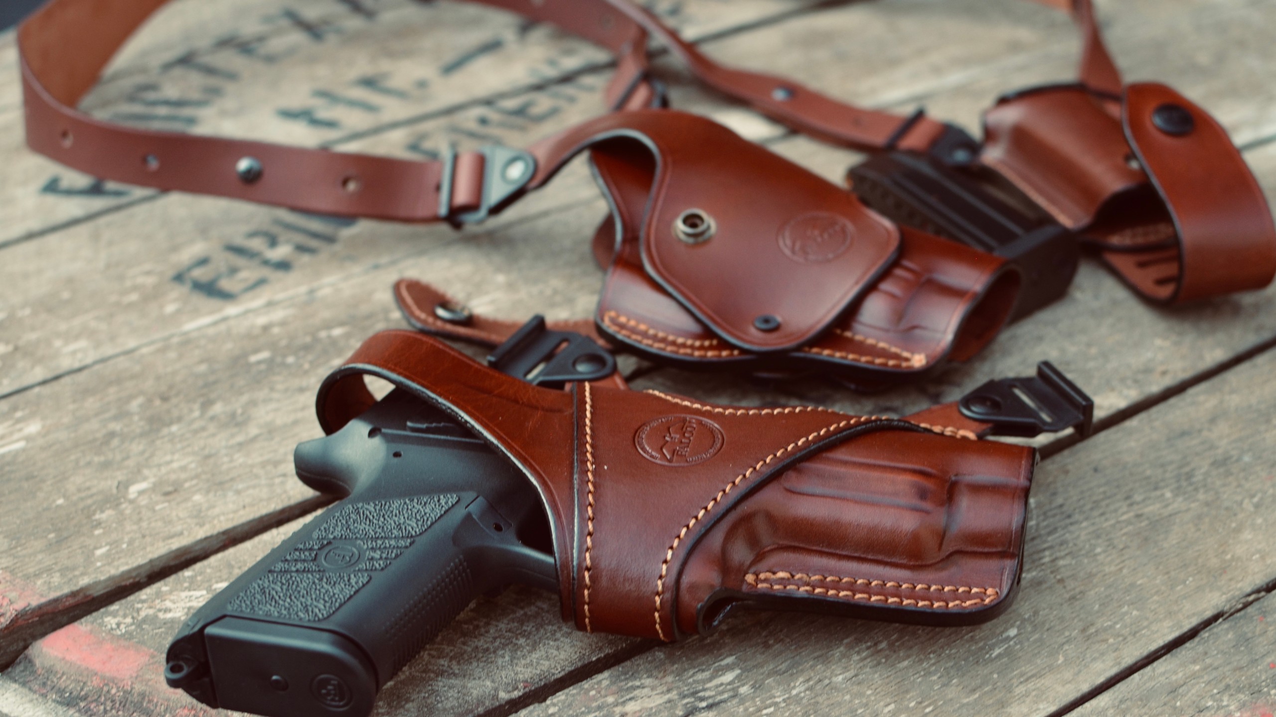 Complete Custom Shoulder Holster Set