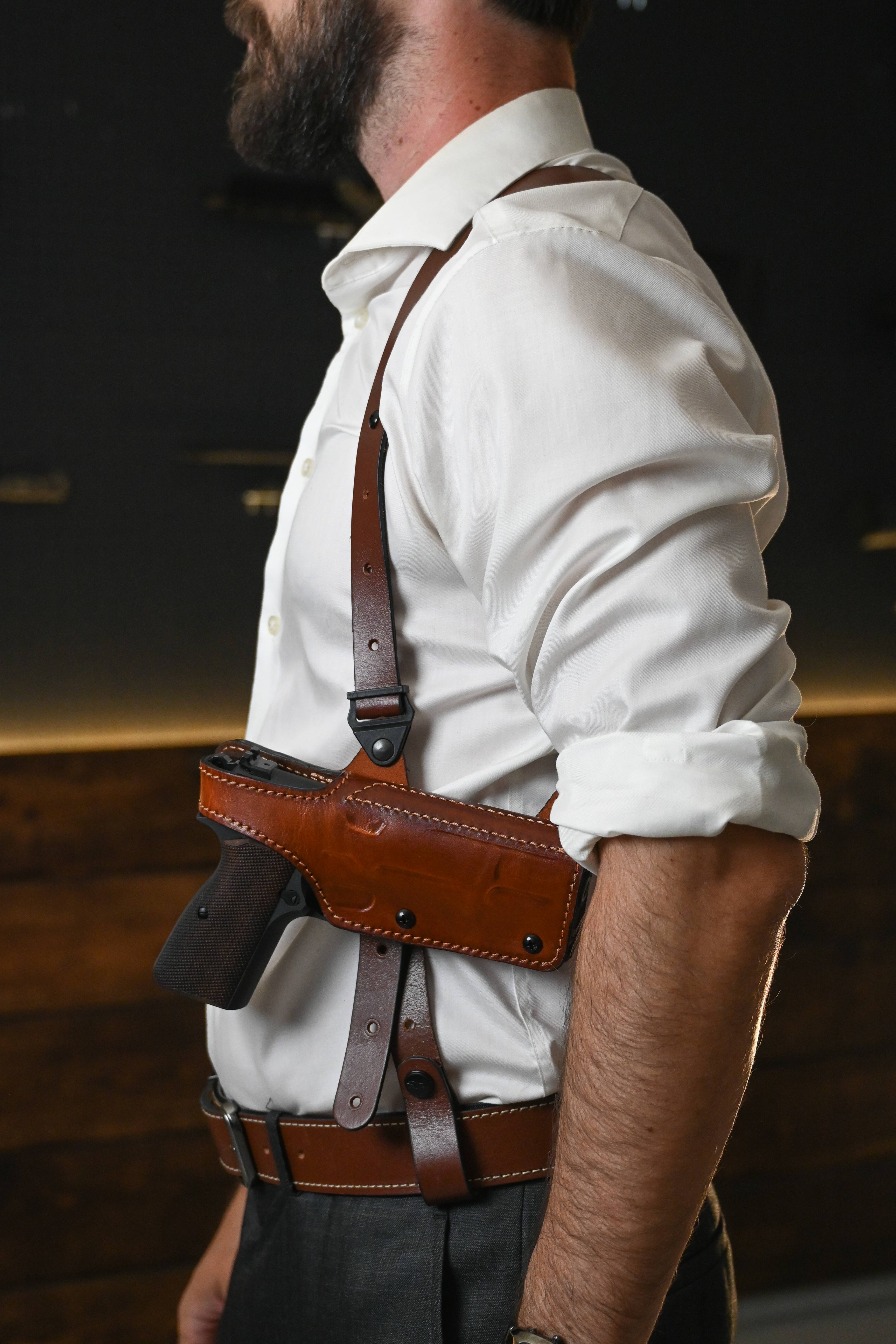 Complete Custom Shoulder Holster Set