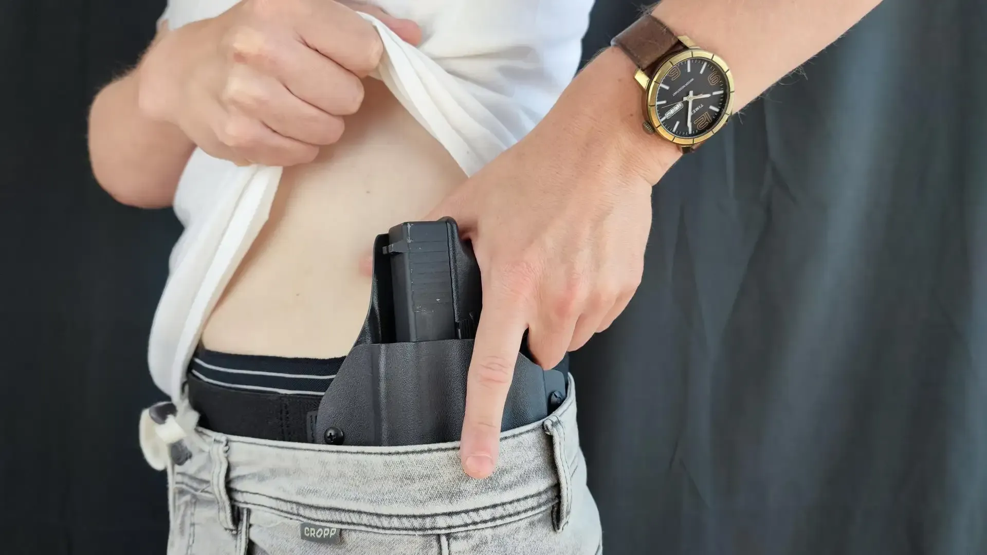 Belly band holster