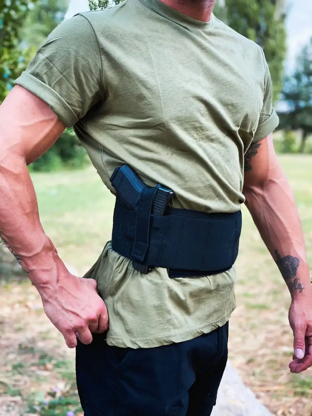 Belly Band Holster for men