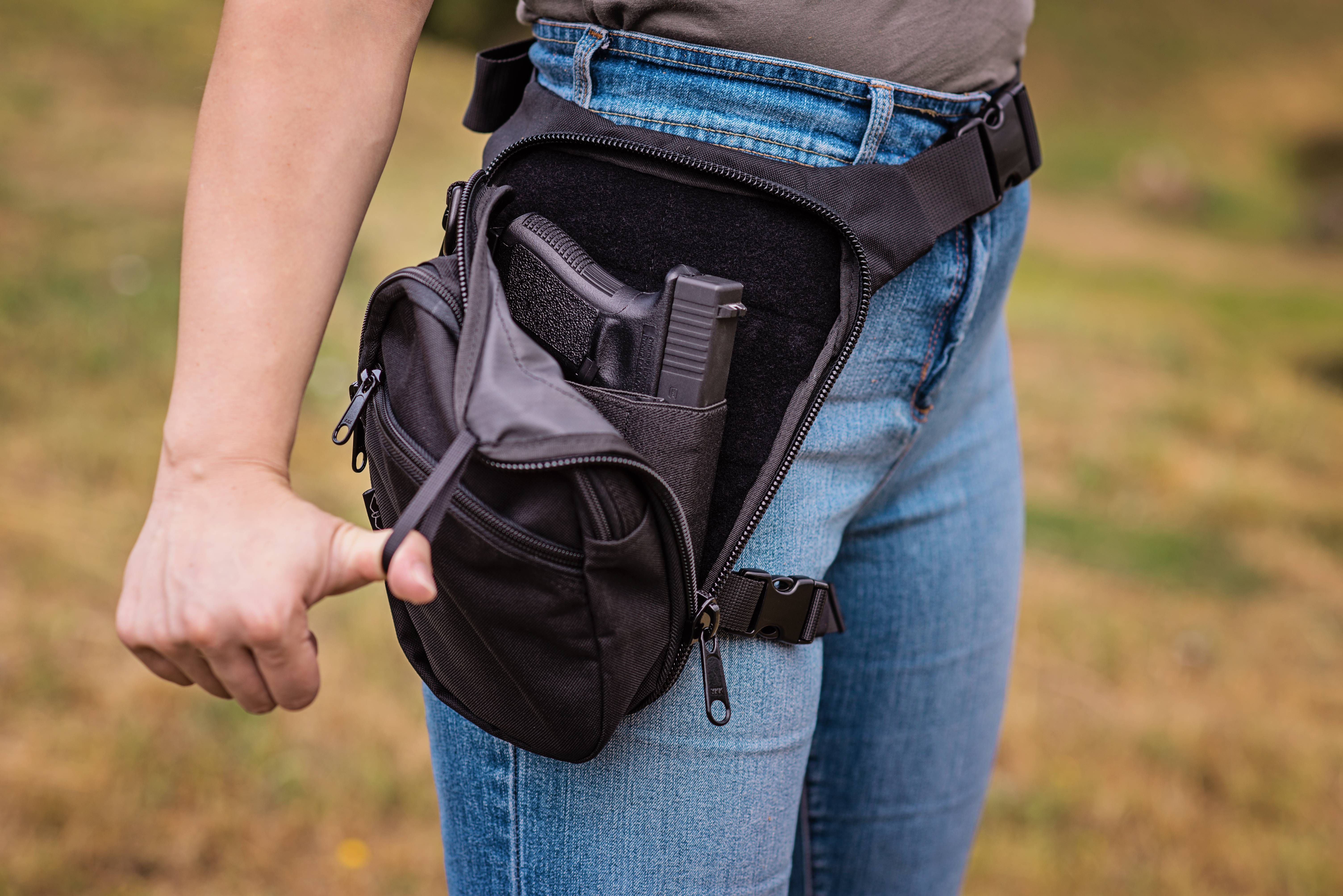 Concealed Carry drop leg bag