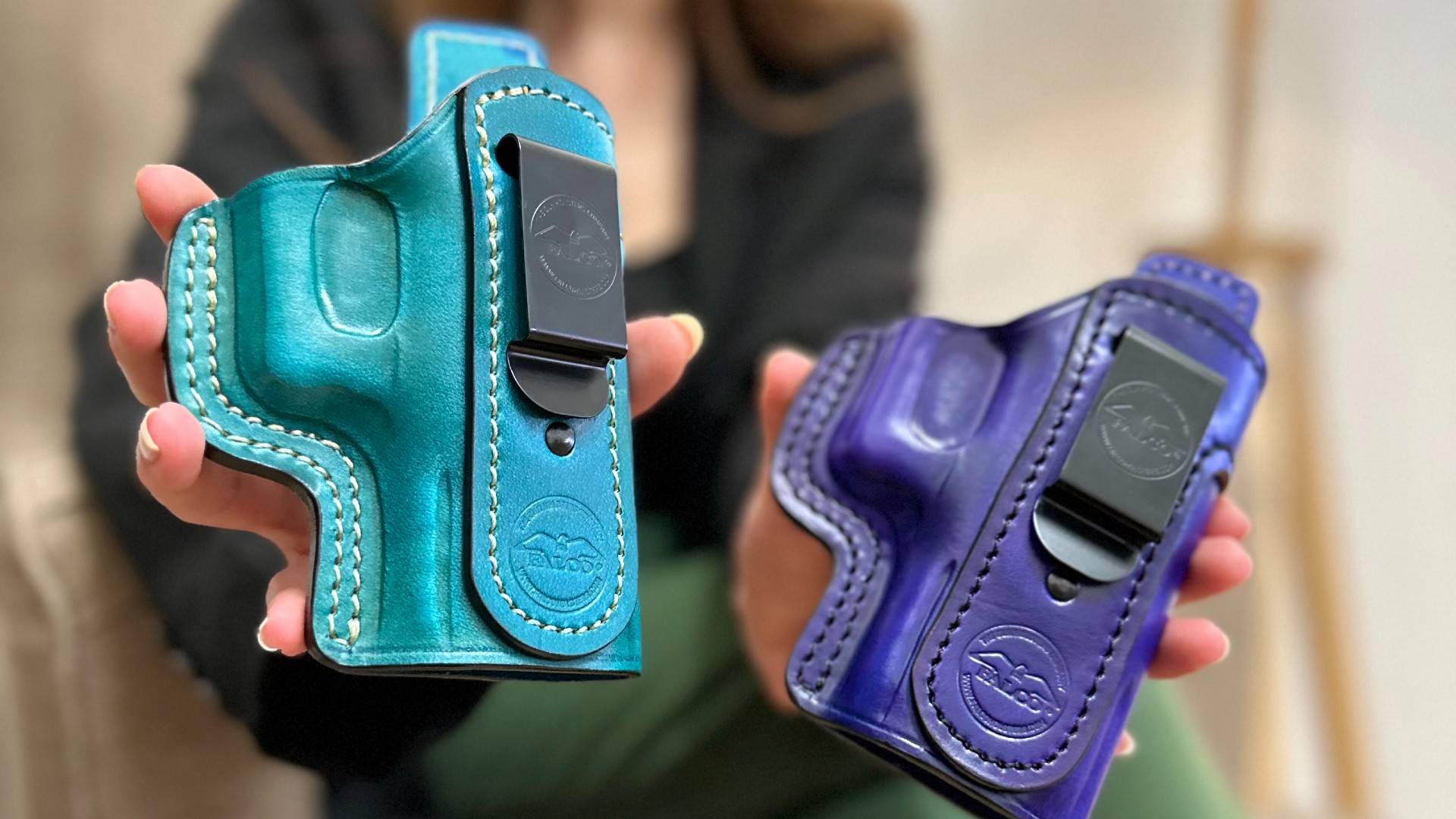 Teal Blue & Royal Purple Holsters