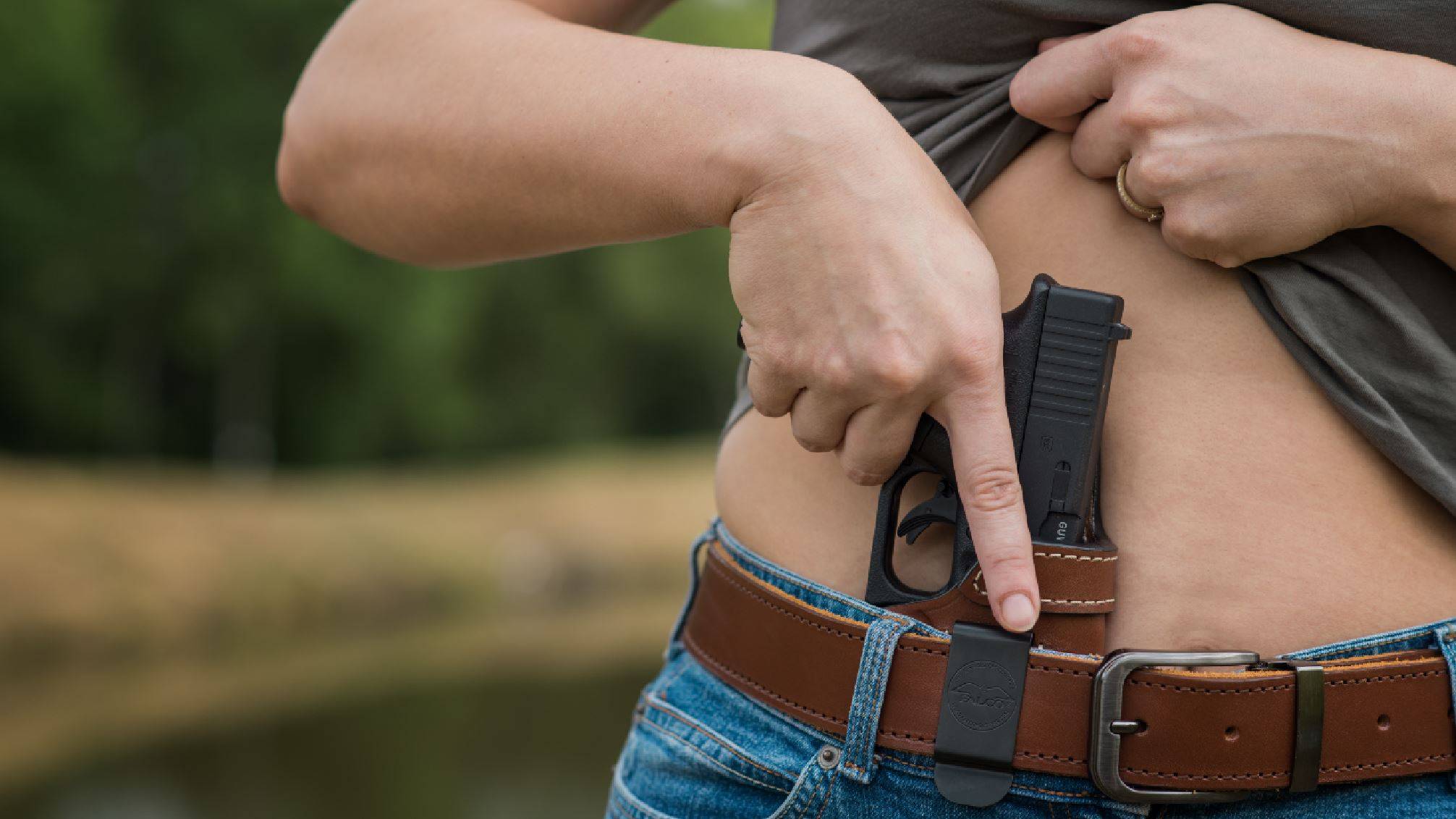 Custom Leather Pistol Holster