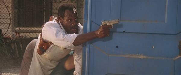 Scene from Lethal Weapon