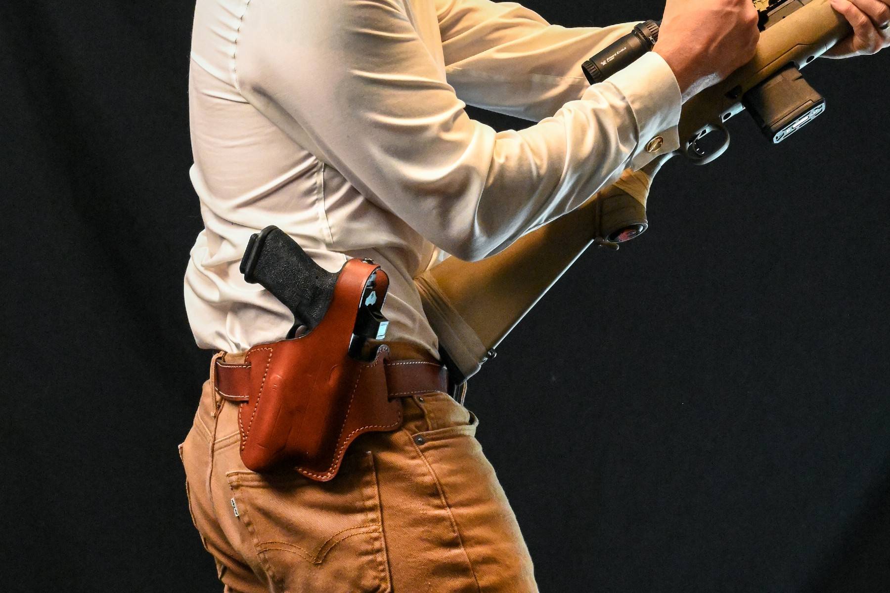 Canted OWB Holster