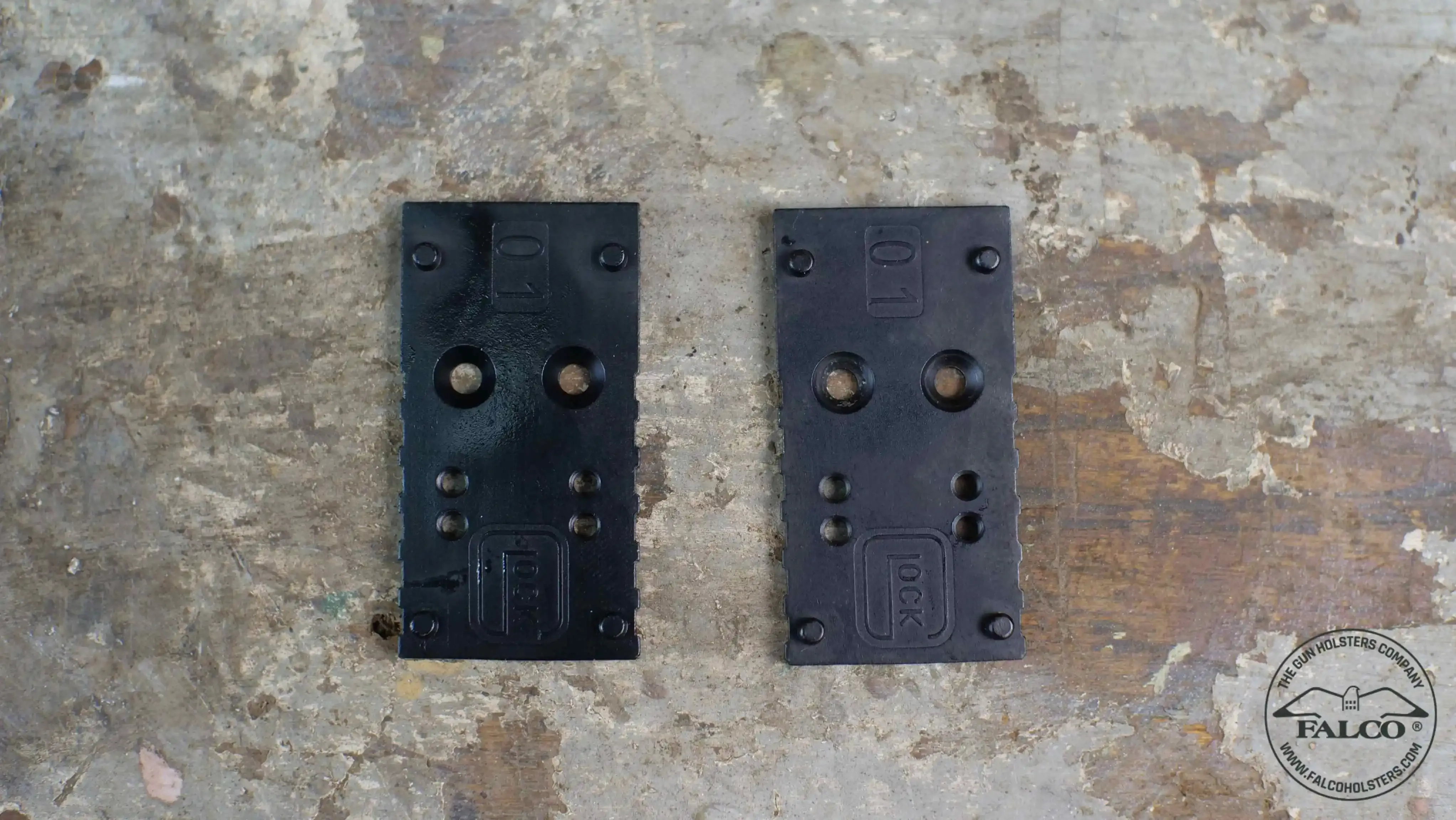 MOS plates for different red dot sights