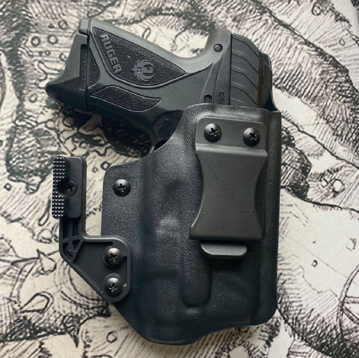 Kydex IWB Holster for Ruger