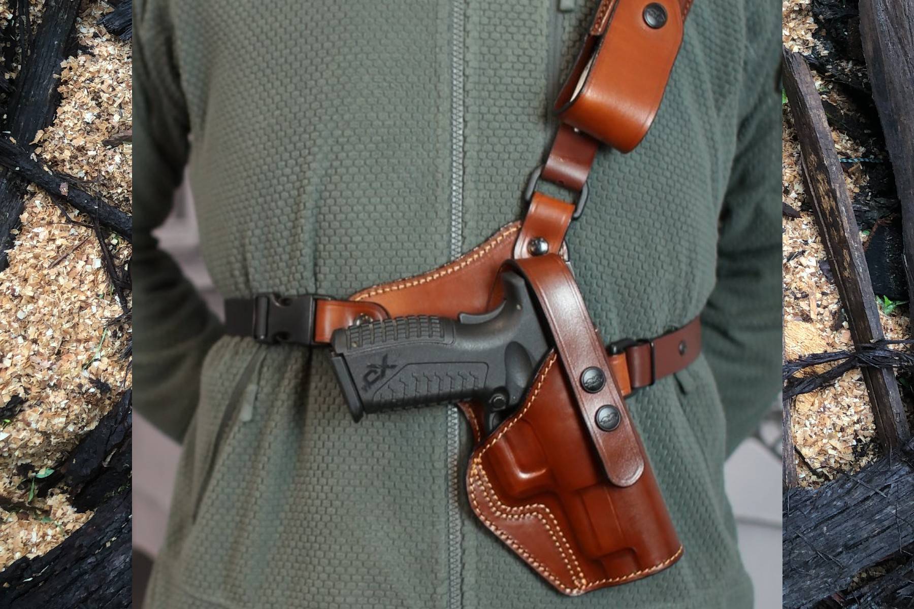 Chest Rig Pistol Holster