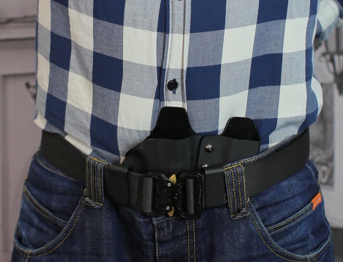 Appendix carry of Kydex Holster