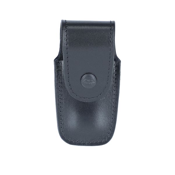 Low-profile Classic Leather OWB Knife & Tool Holster with Snap Closure ...